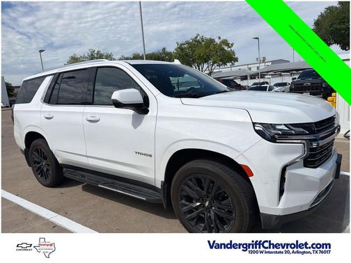Summit White 2023 Chevrolet Tahoe LT