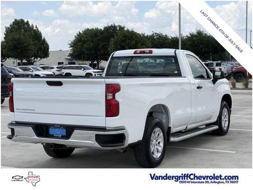 Summit White 2025 Chevrolet Silverado 1500 WT