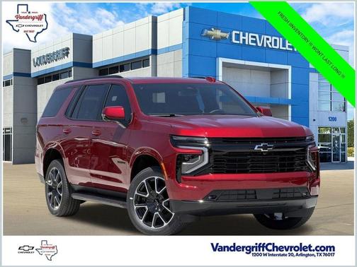 Radiant Red Tintcoat 2026 Chevrolet Tahoe 2WD RST