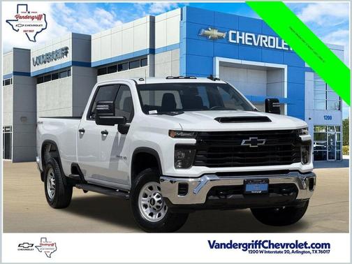 Summit White 2025 Chevrolet Silverado 2500 WT