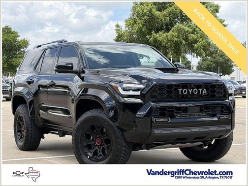 Black 2025 Toyota 4Runner TRD Off Road