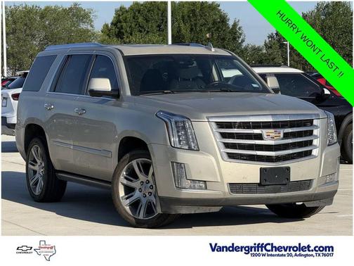 Silver Coast Metallic 2015 Cadillac Escalade Premium