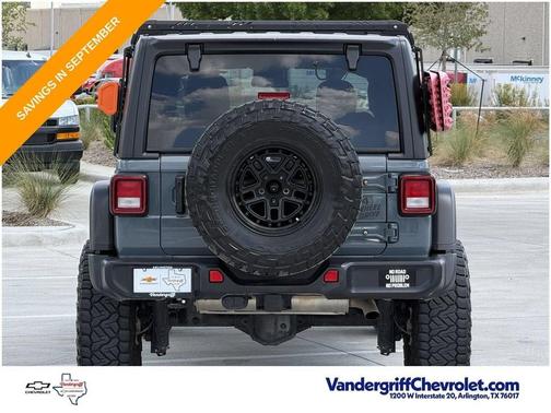 Gray 2024 Jeep Wrangler Willys