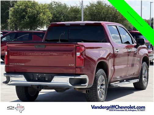 Cajun Red Tintcoat 2019 Chevrolet Silverado 1500 LTZ