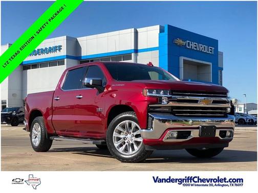 Cajun Red Tintcoat 2019 Chevrolet Silverado 1500 LTZ
