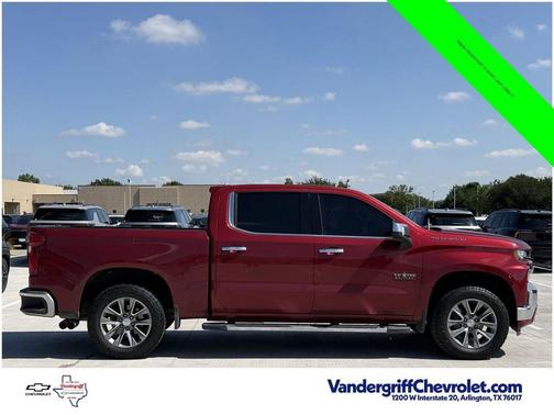 Cajun Red Tintcoat 2019 Chevrolet Silverado 1500 LTZ