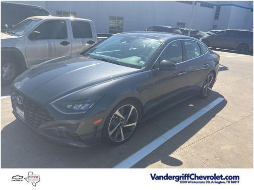 Gray 2021 Hyundai SONATA SEL Plus