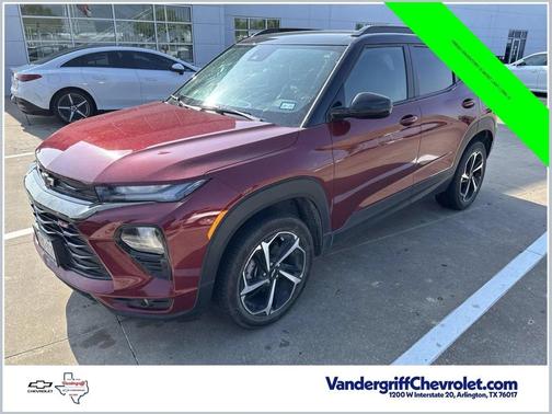 Crimson Metallic 2023 Chevrolet Trailblazer RS