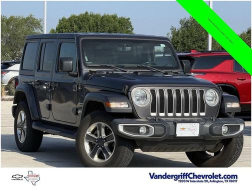 Gray 2023 Jeep Wrangler 4-Door Sahara 4x4