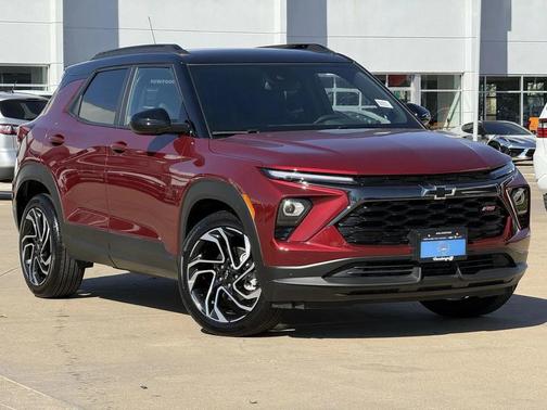 Crimson Metallic 2025 Chevrolet Trailblazer RS