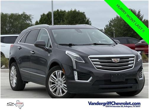 Dark Granite Metallic 2018 Cadillac XT5 Premium Luxury
