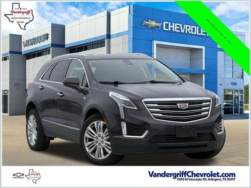 Dark Granite Metallic 2018 Cadillac XT5 Premium Luxury