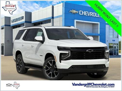 Summit White 2026 Chevrolet Tahoe 2WD RST SUV