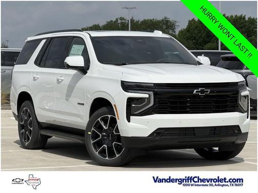 Summit White 2026 Chevrolet Tahoe 2WD RST