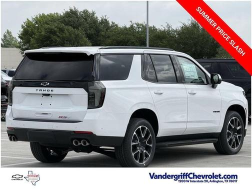 Summit White 2026 Chevrolet Tahoe 2WD RST