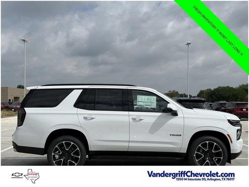 Summit White 2026 Chevrolet Tahoe 2WD RST
