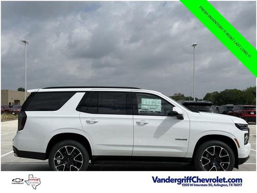 Summit White 2026 Chevrolet Tahoe 2WD RST