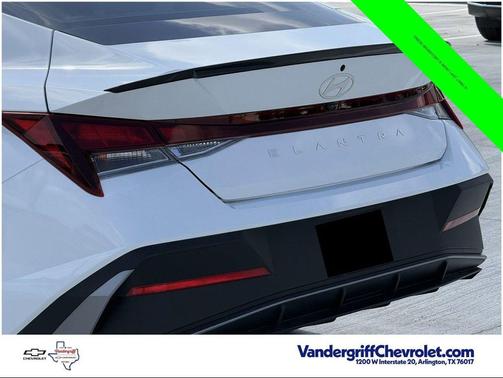 Serenity White 2025 Hyundai ELANTRA Sport