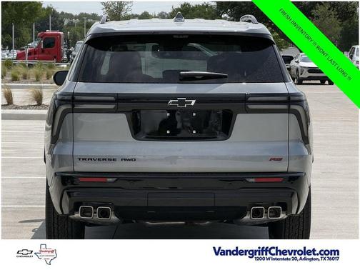 Sterling Gray Metallic 2026 Chevrolet Traverse RS