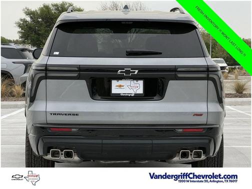 Sterling Gray Metallic 2026 Chevrolet Traverse RS