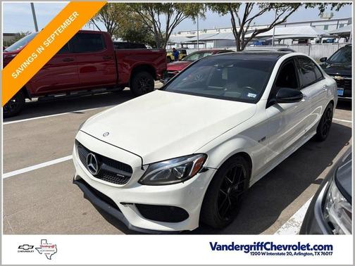 White 2017 Mercedes-Benz AMG C 43 4MATIC