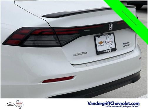 Platinum White Pearl 2023 Honda Accord Hybrid Sport