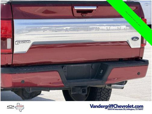 Red 2018 Ford F-150 Platinum