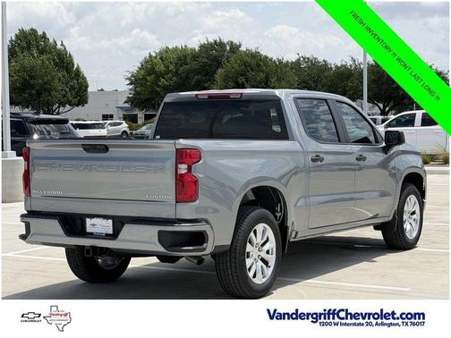 Sterling Gray Metallic 2026 Chevrolet Silverado 1500 Custom