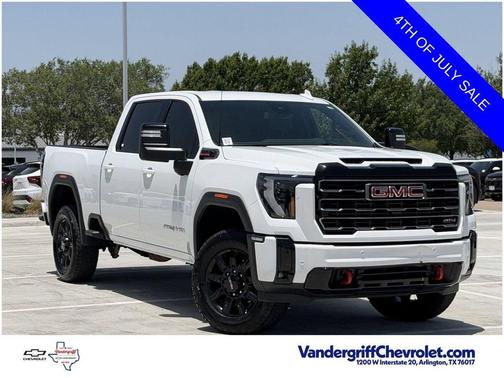 Summit White 2025 GMC Sierra 2500 AT4