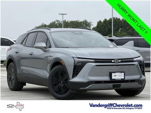 Sterling Gray Metallic 2026 Chevrolet Blazer EV AWD LT