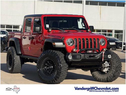 Firecracker Red Clearcoat 2021 Jeep Gladiator Rubicon