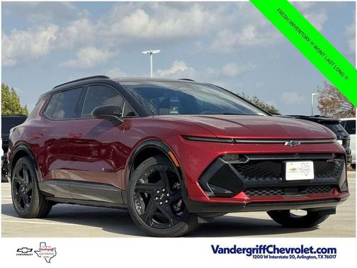 Radiant Red Tintcoat 2026 Chevrolet Equinox EV RS