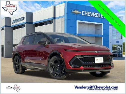 Radiant Red Tintcoat 2026 Chevrolet Equinox EV RS