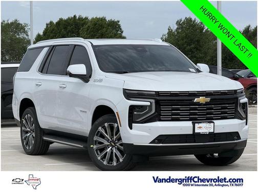 Polar White Tricoat 2026 Chevrolet Tahoe 4WD High Country