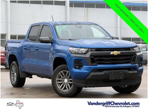 Glacier Blue Metallic 2023 Chevrolet Colorado LT