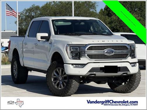 Star White Metallic Tri-Coat 2021 Ford F-150 Limited