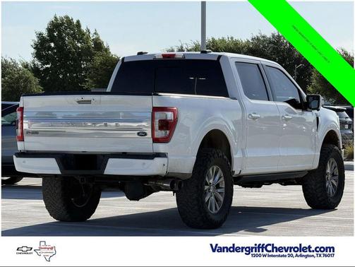 Star White Metallic Tri-Coat 2021 Ford F-150 Limited