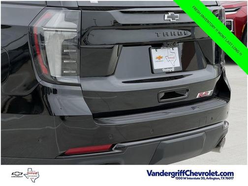 Black 2026 Chevrolet Tahoe 2WD RST