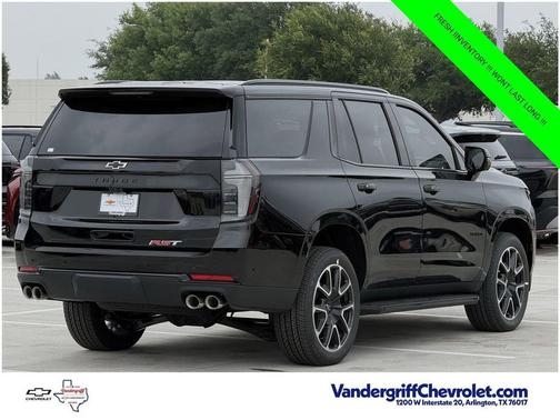 Black 2026 Chevrolet Tahoe 2WD RST