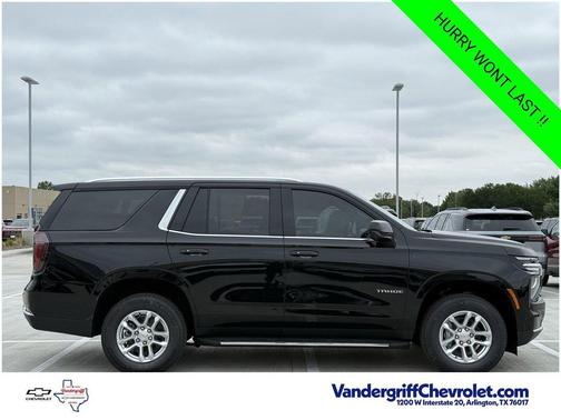 Black 2026 Chevrolet Tahoe LS