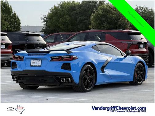 Rapid Blue 2020 Chevrolet Corvette Stingray w/3LT