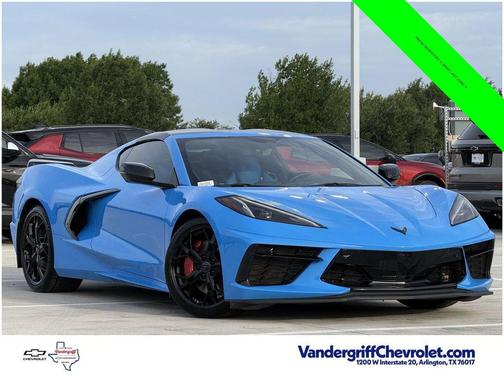Rapid Blue 2020 Chevrolet Corvette Stingray w/3LT
