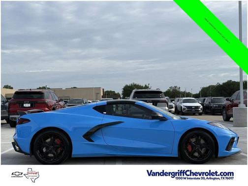 Rapid Blue 2020 Chevrolet Corvette Stingray w/3LT