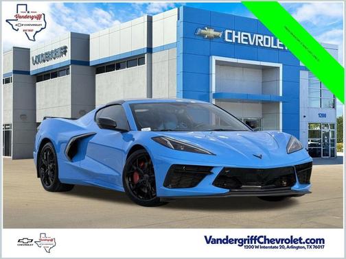 Rapid Blue 2020 Chevrolet Corvette Stingray w/3LT
