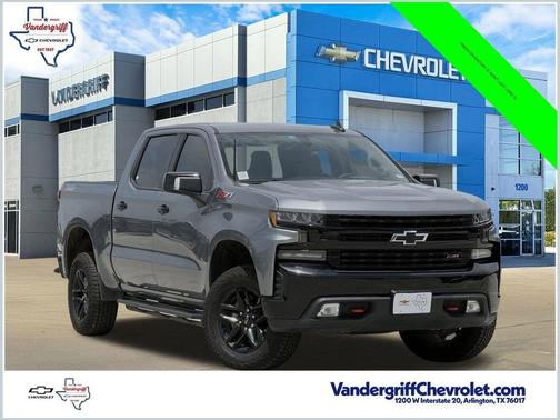 Satin Steel Metallic 2022 Chevrolet Silverado 1500 Limited LT Trail Boss