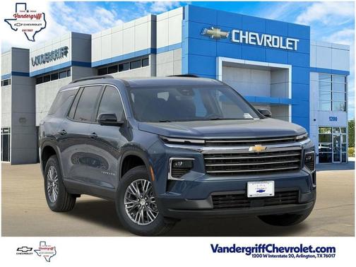 Lakeshore Blue Metallic 2026 Chevrolet Traverse LT