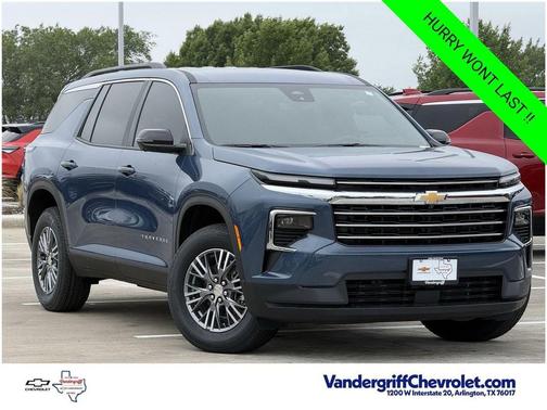 Lakeshore Blue Metallic 2026 Chevrolet Traverse LT