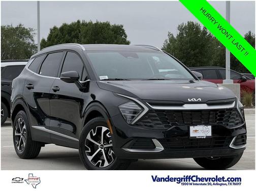 Ebony Black 2025 Kia Sportage EX