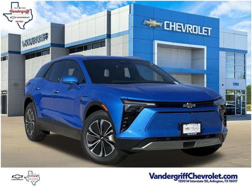 Riptide Blue Metallic 2026 Chevrolet Blazer EV AWD LT
