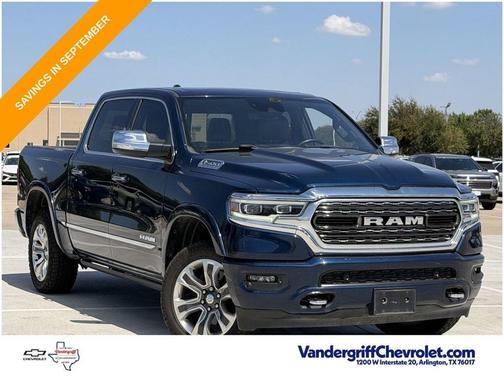 Patriot Blue Pearlcoat 2022 RAM 1500 Limited